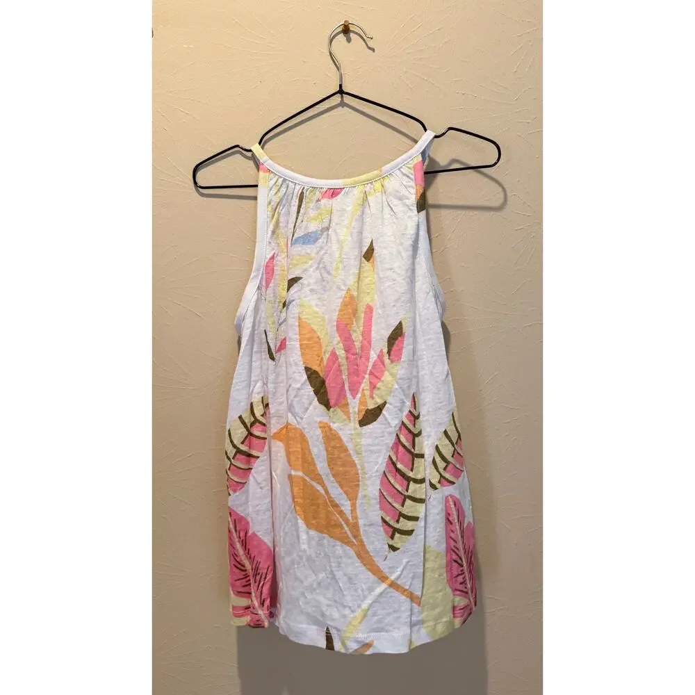 Cynthia Rowley 100% Linen Top Size Medium - Picture 3 of 3